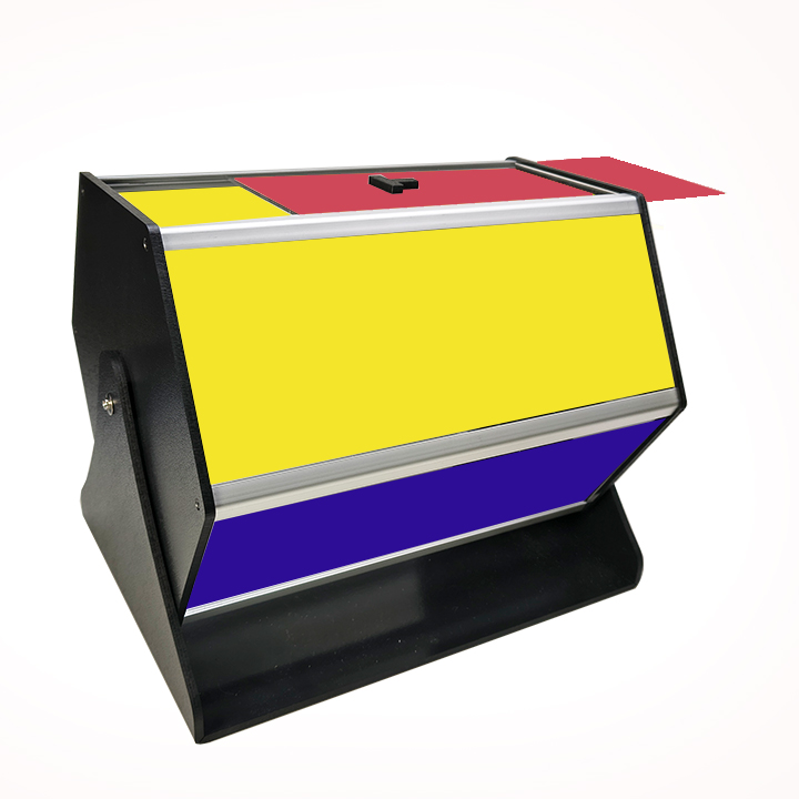 Tri-Colour Raffle Drum Medium